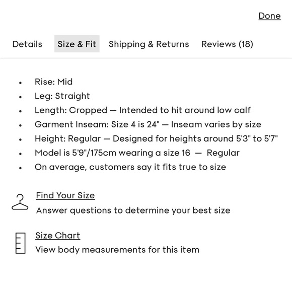 Aritzia Babaton Command Cropped Pants - Picture 7 of 8